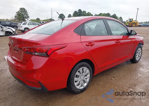 2021 Hyundai Accent Se from USA, damaged, VIN 3KPC24A68ME129084
